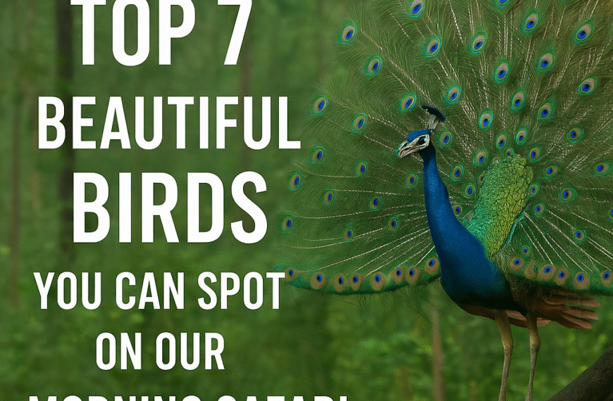 Top 7 Beautiful Birds You Can Spot on Our Morning Safari